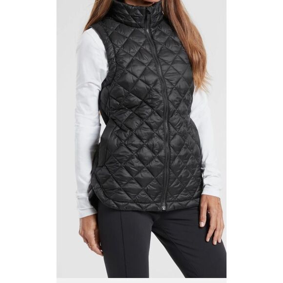 ATHLETA Whisper Featherless Vest, BLACK SIZE XS #599504 - Picture 7 of 11